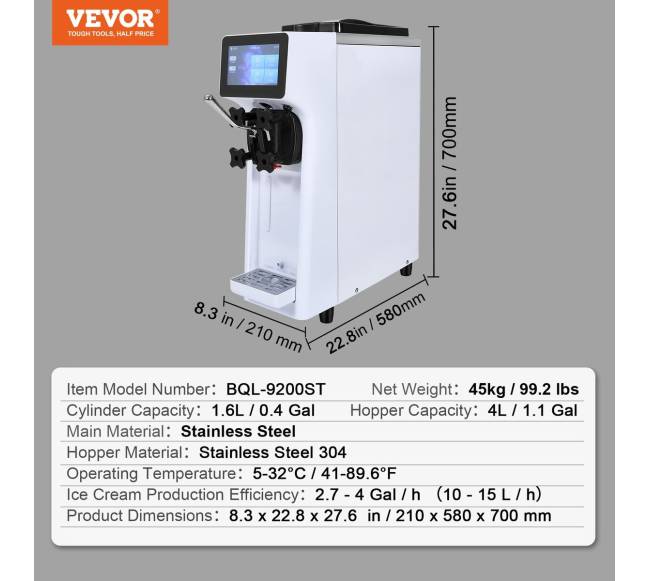 Ledų gaminimo mašina vienai skoniai6