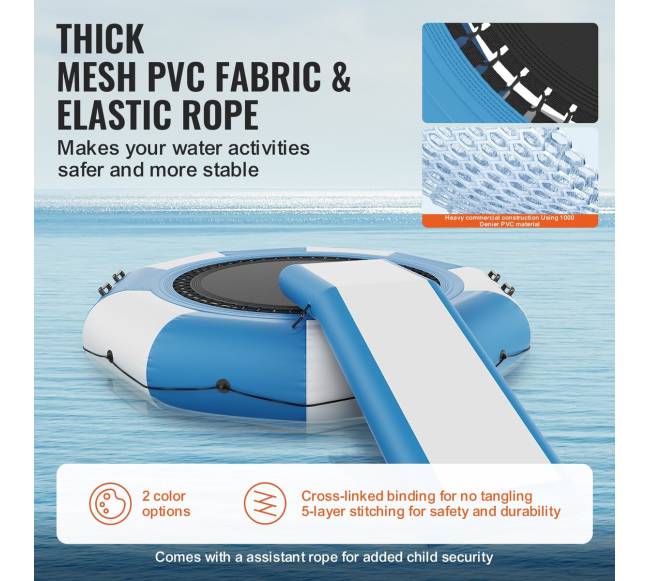 10ft pripučiamas vandens batutas su nusileidimu2