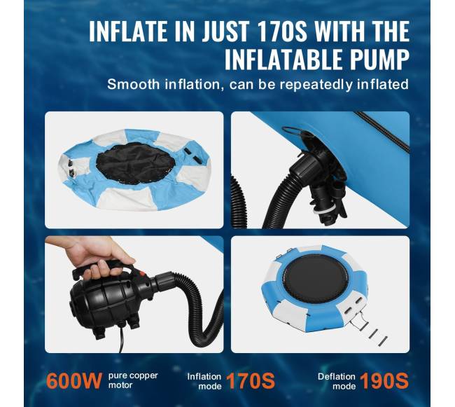 10ft pripučiamas vandens batutas su nusileidimu3