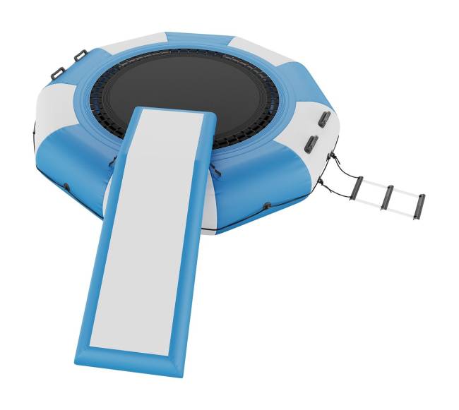 10ft pripučiamas vandens batutas su nusileidimu9