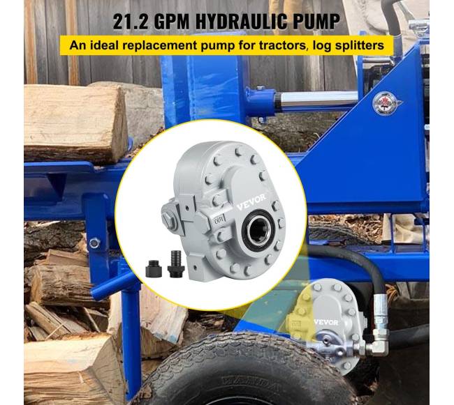 Hidraulinis siurblys 21,2 GPM su varikliu 540 aps.min1