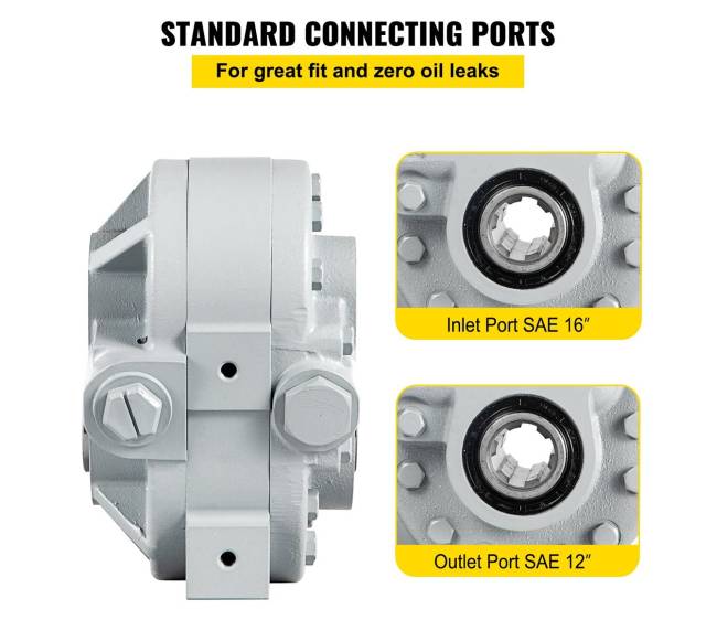 Hidraulinis siurblys 21,2 GPM su varikliu 540 aps.min3