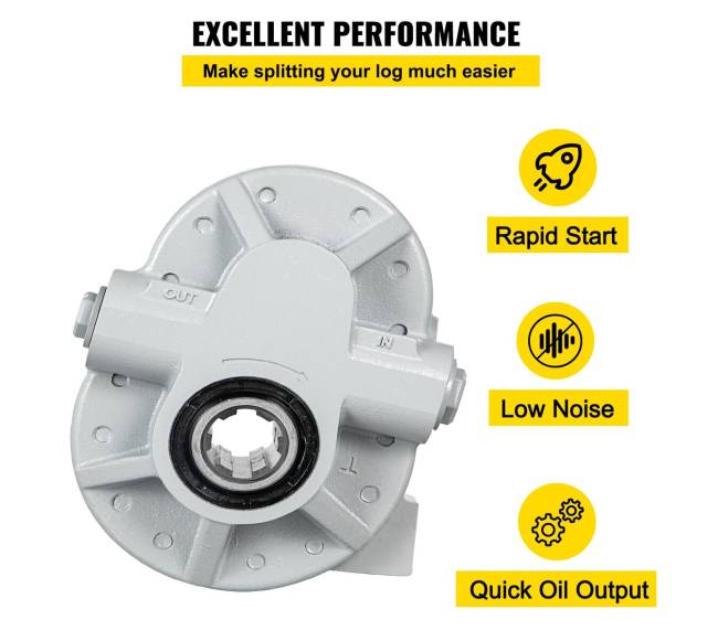 Hidraulinis siurblys 21,2 GPM su varikliu 540 aps.min5