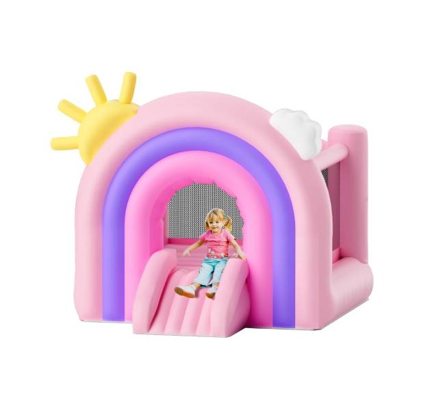 Pripučiamas batutas su čiuožykla vaikams0