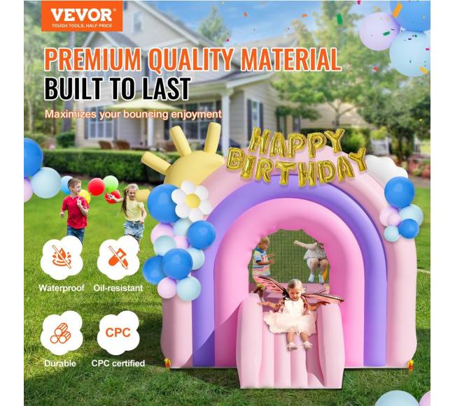 Pripučiamas batutas su čiuožykla vaikams1