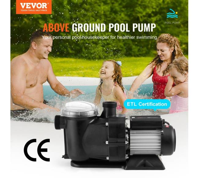 Antžeminis baseino siurblys 1500W 2.0HP su filtru1