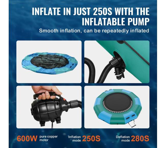 Pripučiama vandens batuto platforma 3,66 m3