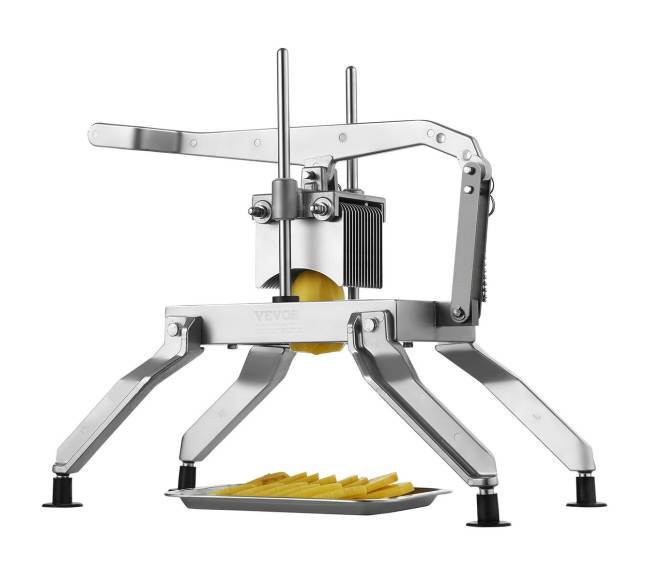 Rankinis daržovių pjaustyklė iš aliuminio ir plieno0