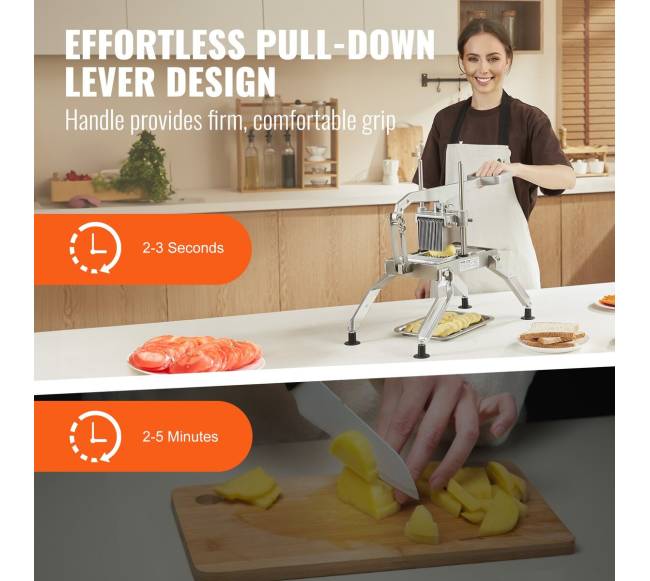 Rankinis daržovių pjaustyklė iš aliuminio ir plieno2