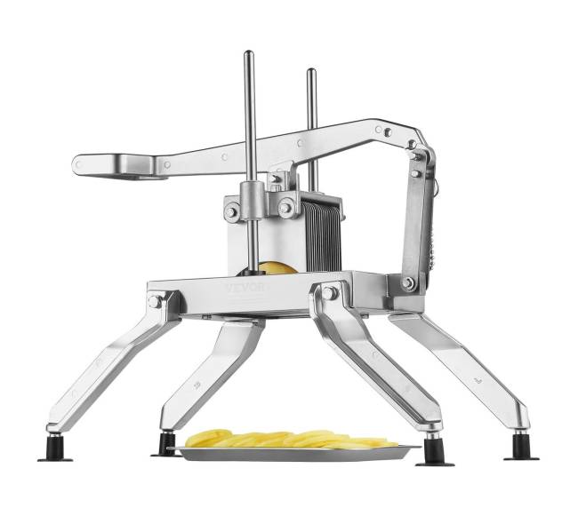 Komercinis daržovių pjaustytuvas, 6,35 ir 12,7 mm0