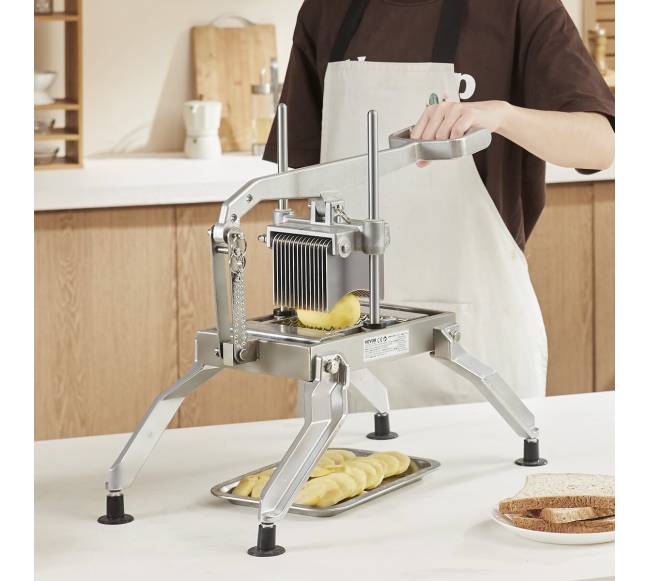 Komercinis daržovių pjaustytuvas, 6,35 ir 12,7 mm7