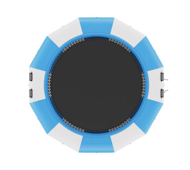 4 m pripučiama vandens batutų platforma7