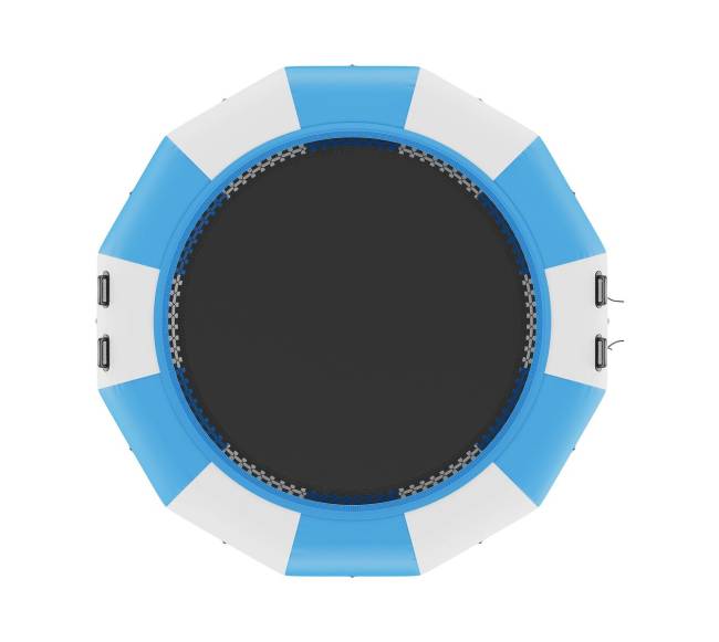 4 m pripučiama vandens batutų platforma8