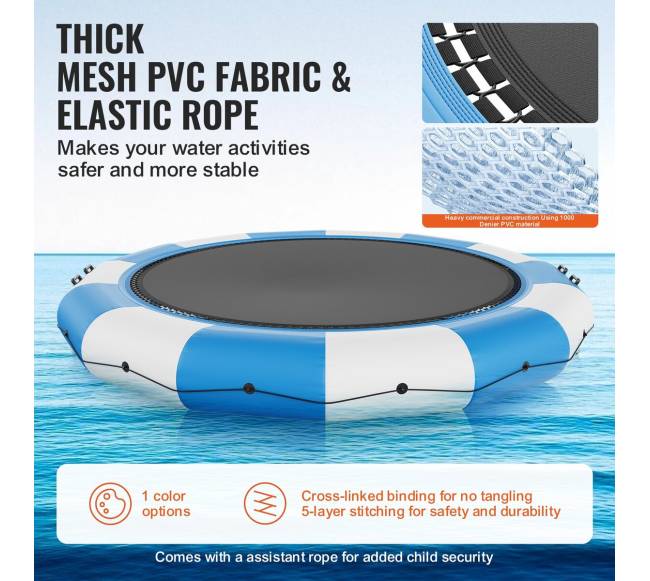 4,5 m pripučiamas vandens batutas2