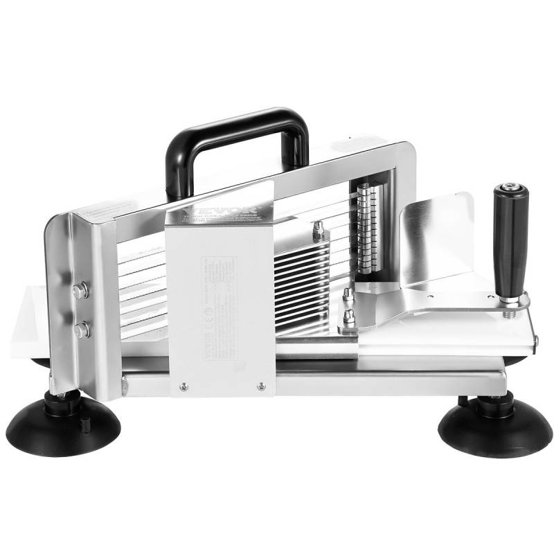 Kompaktiškas nerūdijančio plieno pomidorų pjaustytuvas0