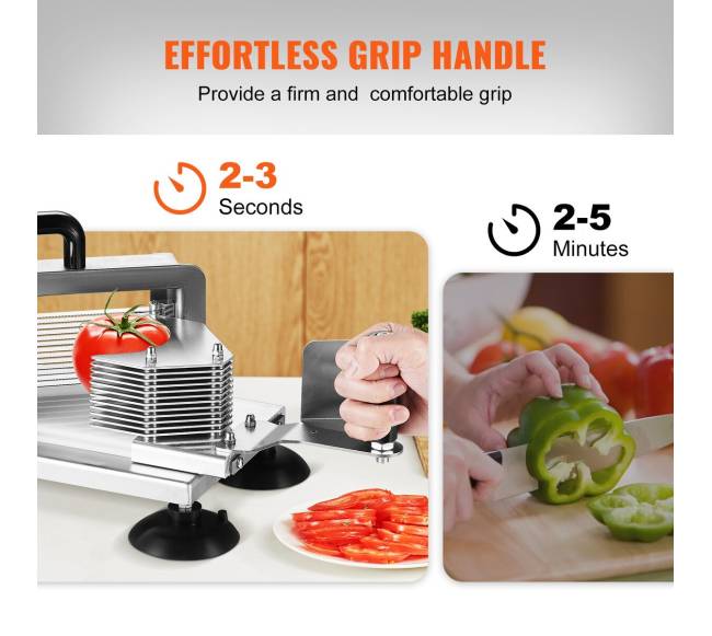 Komercinė pomidorų pjaustyklė, nerūdijančio plieno2