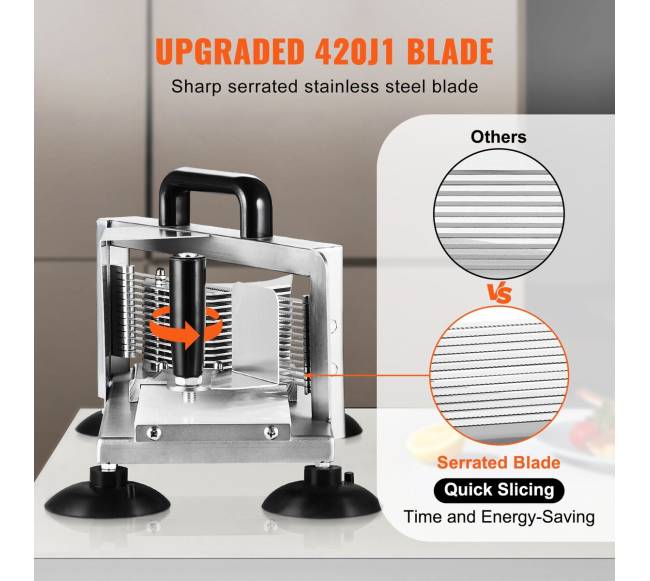 Komercinė pomidorų pjaustyklė, nerūdijančio plieno3