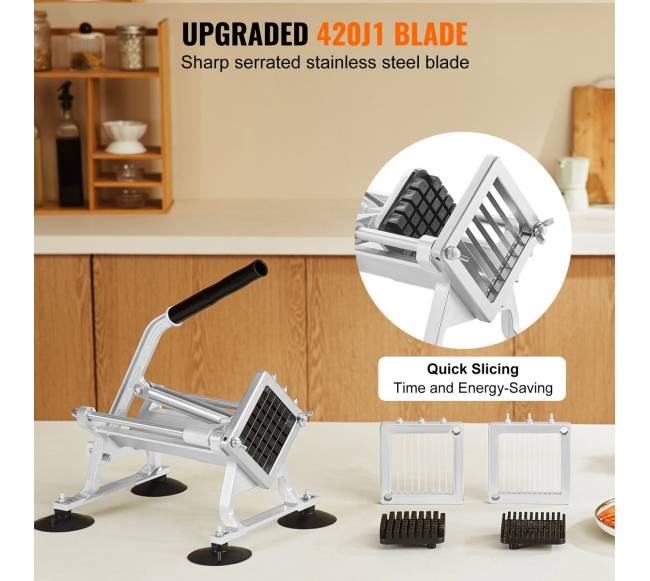 Komercinis daržovių pjaustytuvas, rankinis pjaustymas3