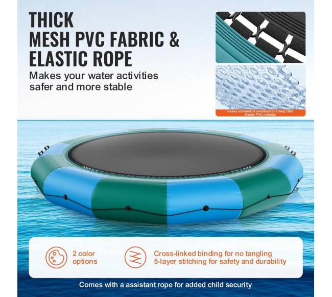 15 pėdų pripučiamas vandens batutas2