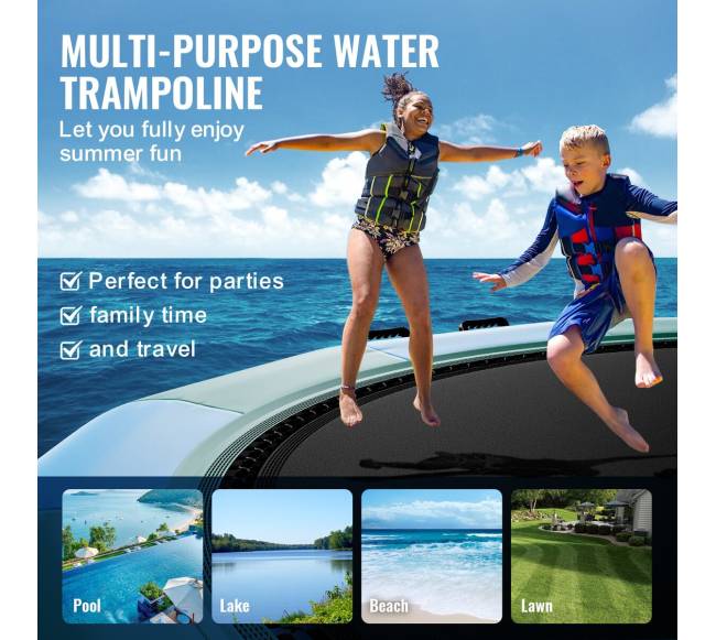 15 pėdų pripučiamas vandens batutas5