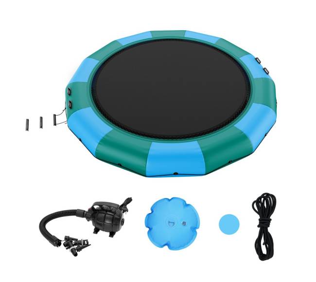 15 pėdų pripučiamas vandens batutas9