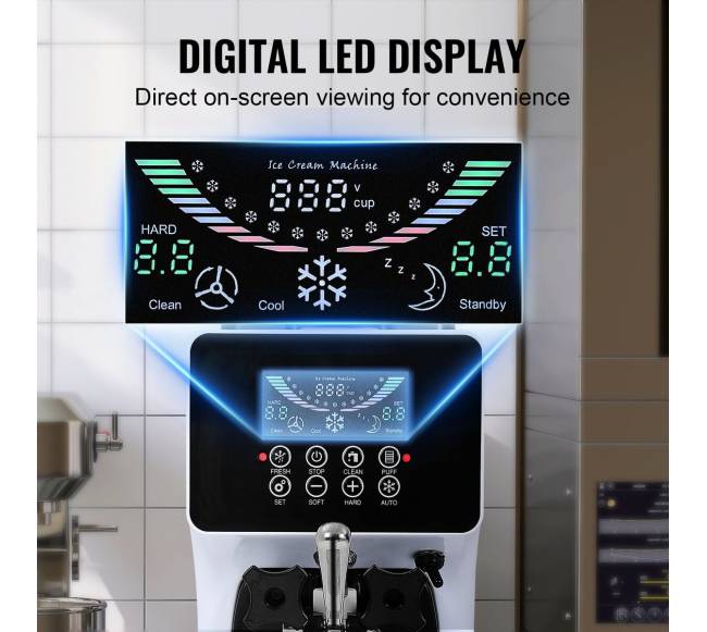 Ledų gaminimo aparatas, vieno skonio, 10Lh4