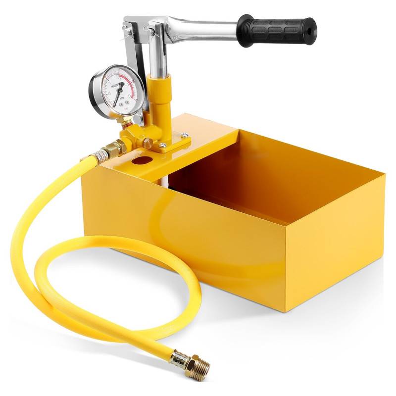 Hidrostatinė testavimo pompa su manometru0