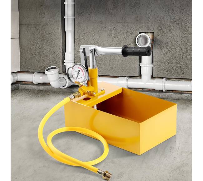 Hidrostatinė testavimo pompa su manometru7