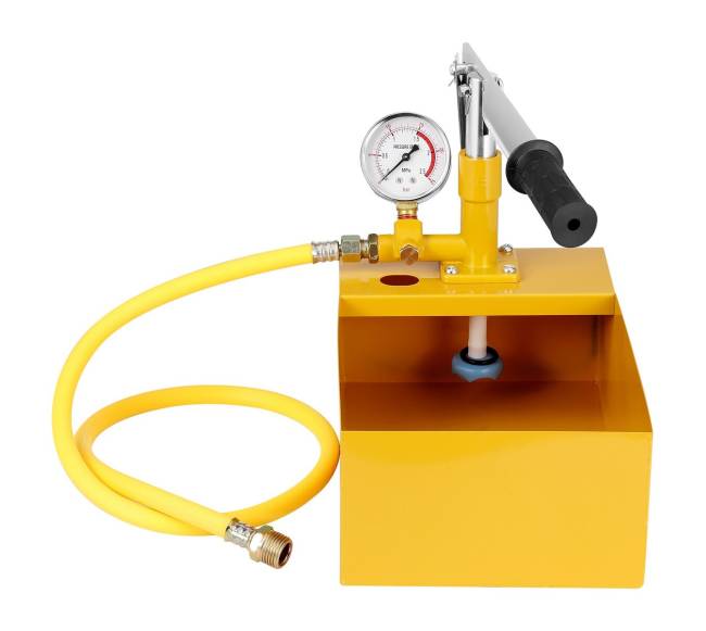 Hidrostatinė testavimo pompa su manometru9