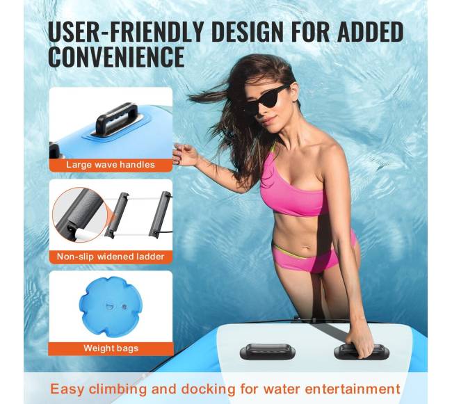 Pripučiama vandens batuta 3 m platforma4