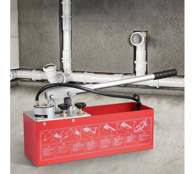 Hidrostatinė bandymų pompa su vožtuvu, 25 bar7