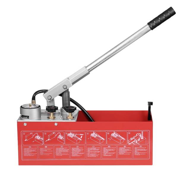 Hidrostatinė bandymų pompa su vožtuvu, 25 bar8