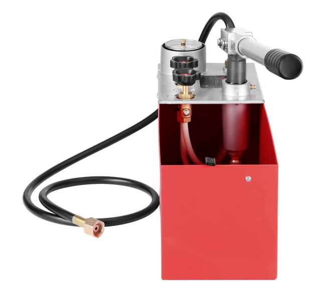 Hidrostatinė bandymų pompa su vožtuvu, 25 bar9