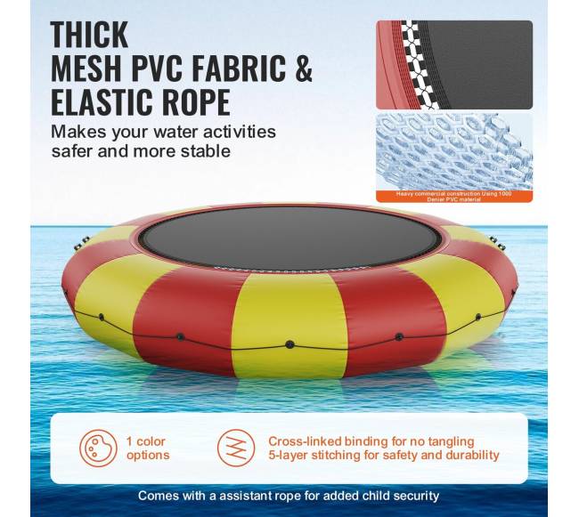 17 pėdų pripučiamas vandens batutas baseinui2