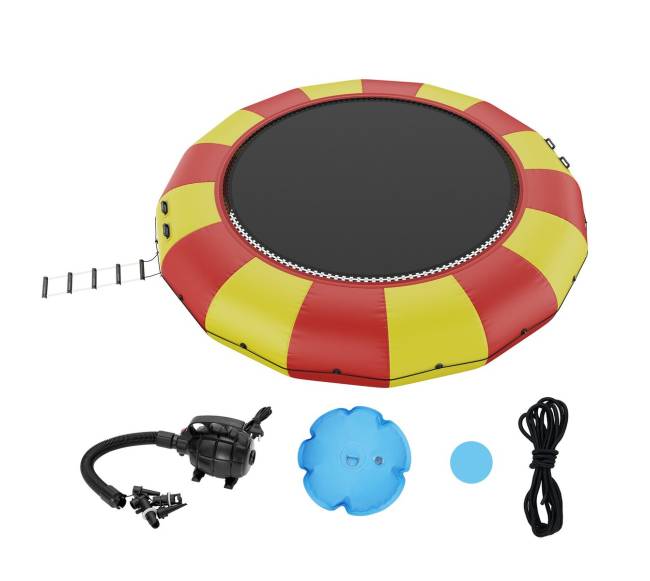 17 pėdų pripučiamas vandens batutas baseinui9