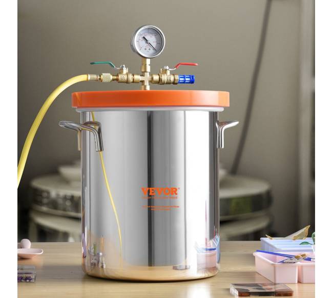 Vakuumo kamera su grūdinto stiklo dangčiu, 11.4 l7