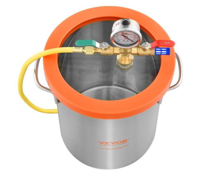 Vakuumo kamera su grūdinto stiklo dangčiu, 11.4 l10