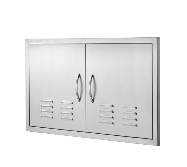 lauko virtuvės nerūdijančio plieno durys9