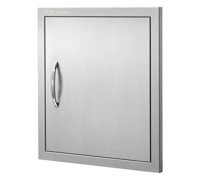 nerūdijančio plieno lauko virtuvės durys9