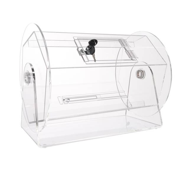 Akrilinis burtų sukamosios dėžės būgnas9