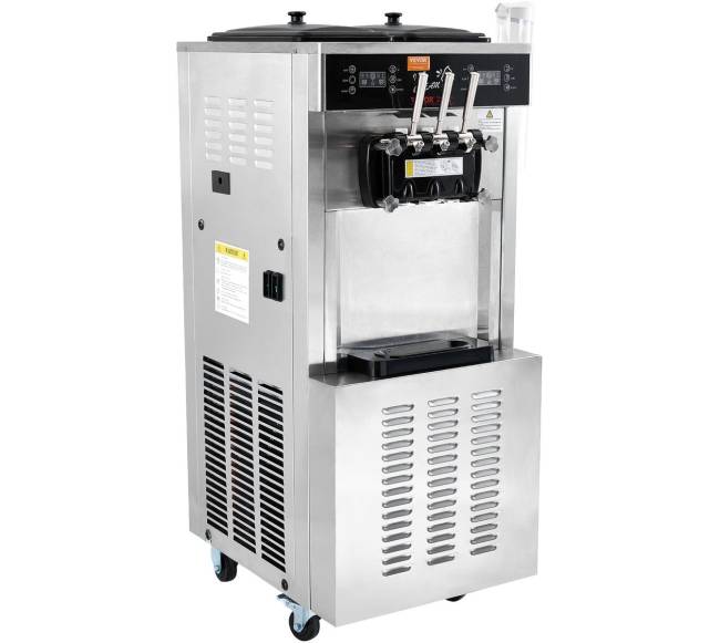 Komercinė ledų gaminimo mašina su LED paneliu0