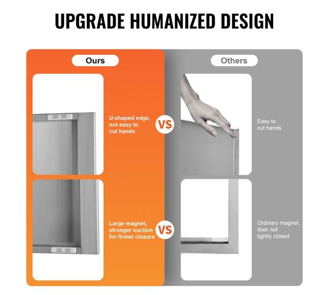 Lauko virtuvės dvigubos durys 787x609 mm4