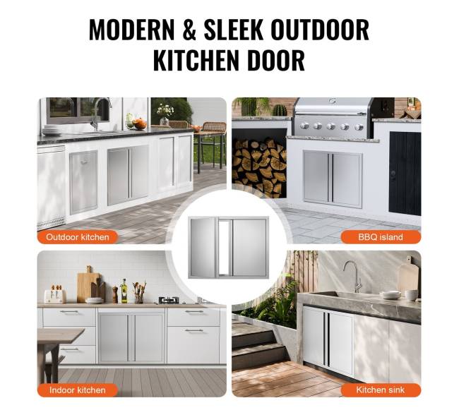 Lauko virtuvės dvigubos durys 787x609 mm5