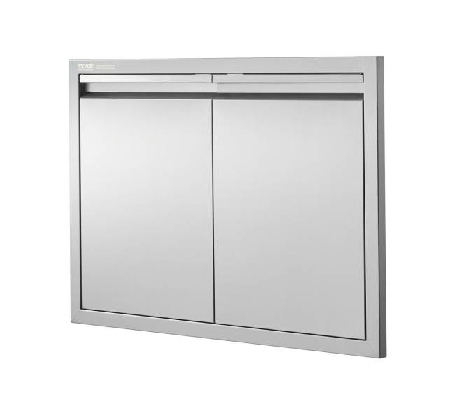 BBQ prieigos durys 762x532 mm iš nerūdijančio plieno9