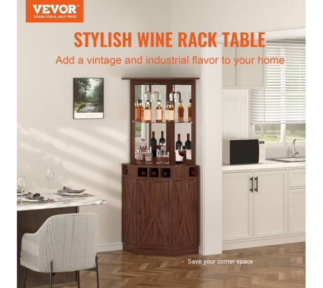 Kampinis juodo riešuto baro kabinetas1