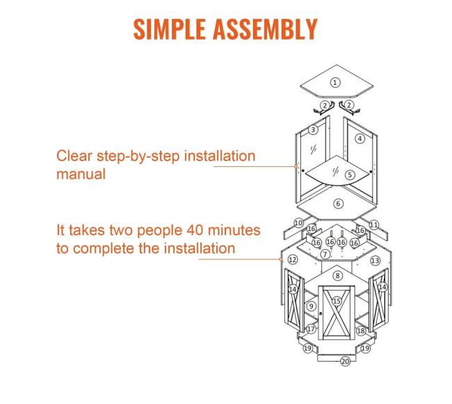Kampinis juodo riešuto baro kabinetas3