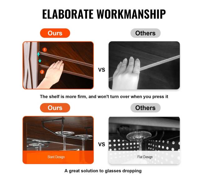 Kampinis juodo riešuto baro kabinetas4