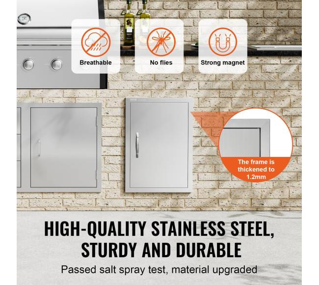 stainless steel virtuvės lauko durys2