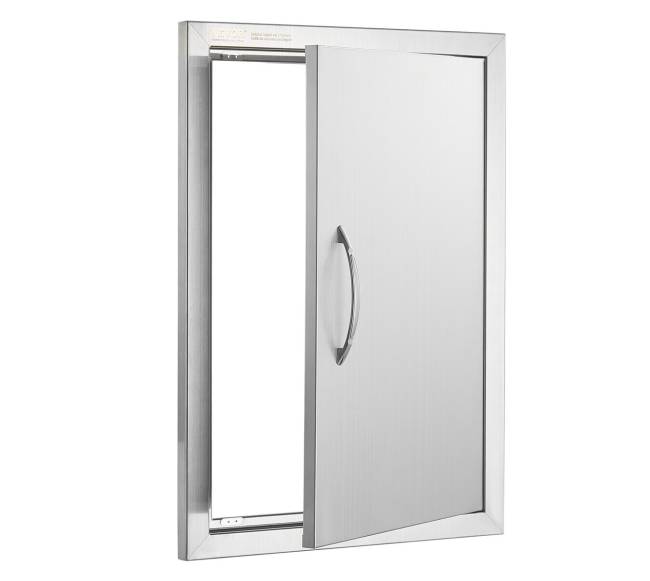 stainless steel virtuvės lauko durys8