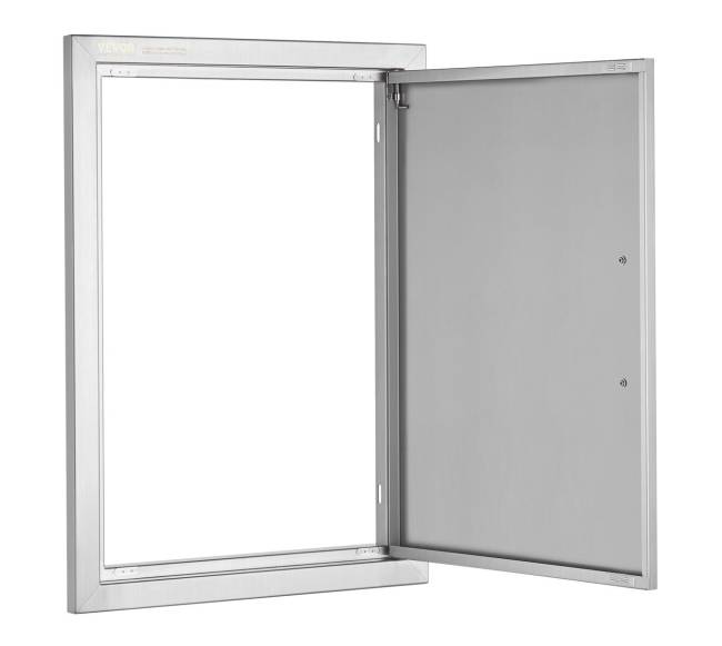 stainless steel virtuvės lauko durys10